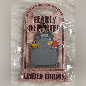 Disney Parks Villains Fearly Departed Pin 2021 LE 5000 Jafar